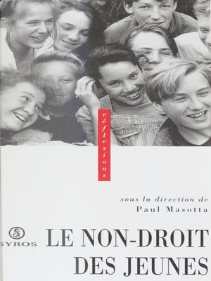 cover image of Le non-droit des jeunes